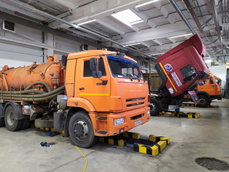 ������ � ������������ ����������� KAMAZ � �����-����������