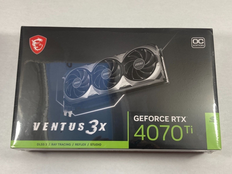 Msi GeForce rtx 4070 ti Ventus 3x oc 12 �� gddr6x