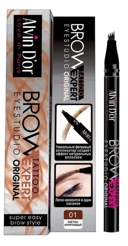 ALVIN DOR ������ ��� ������ BROW TATTOO, 01 ������-����������